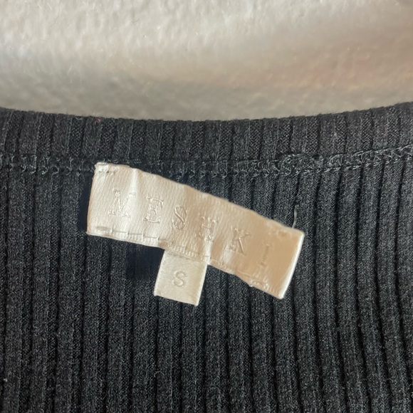 Meshki Black Ribbed Bodysuit - Picture 2 of 6